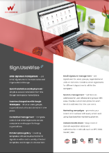 Sign.UseWise One Pager